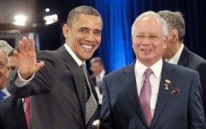 Najib as well as Obama