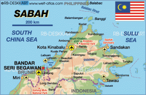 Sabah is Malaysia's