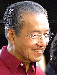 Dr Mahathir.