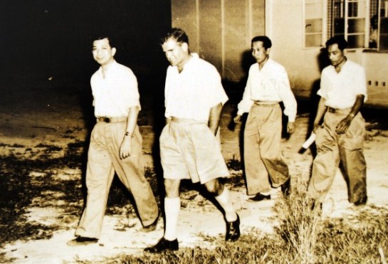 Chin Peng at 1955 Baling Talks