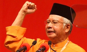 Najib Razak at 2014 UMNO GA