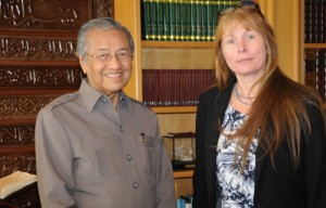 Dr Mahathir and C Brown