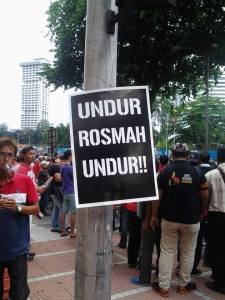 Rosmah withdraw