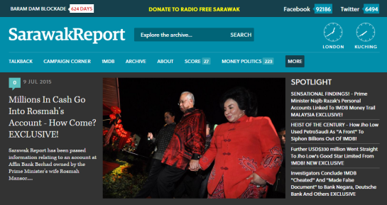 Rosmah Exposed by Sarawak Report